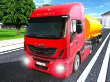 Simulator de camioane de conducere a orașului 3D